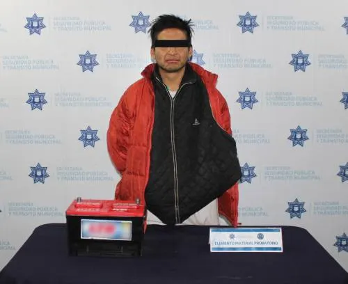 Detiene Policía Municipal de Puebla a una persona por robo de negocio