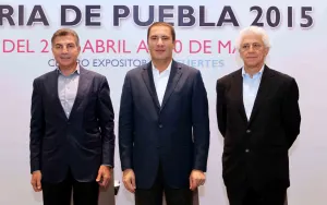 Presenta Moreno Valle edición 2015 de la Feria de Puebla