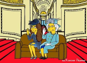 Kate Middleton luce como personaje de ?Los Simpons?