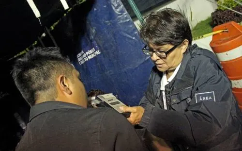 Efectúa SSPTM operativo alcoholímetro