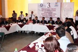 Quecholac, sede de Reunión del Grupo de Coordinación Operativa Estado-Municipios