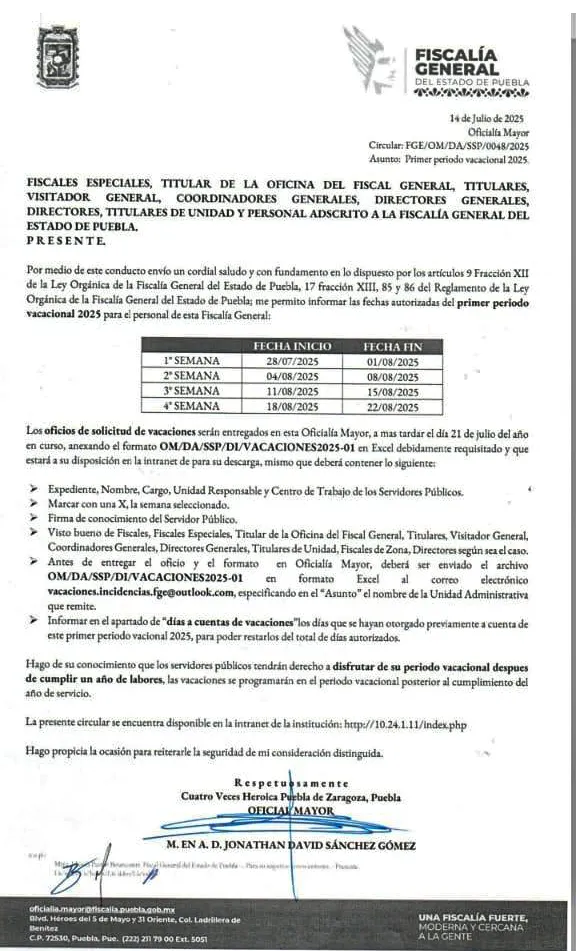 circular-vacaciones-fge-pue