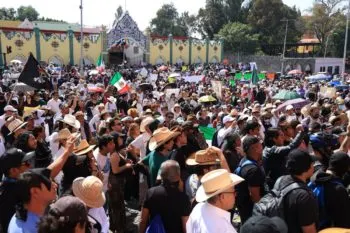 ¿Quién es el infiltrado en la marcha de la “Generación Z” en Puebla?