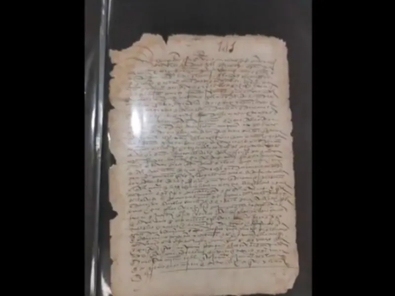 México recupera carta de Hernán Cortés y documentos históricos del siglo XVI