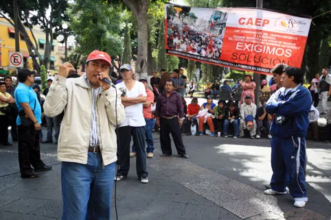 Nuevamente Antorcha desquicia al centro histórico