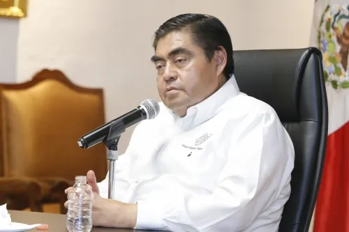 Puebla se encuentra en la “cresta” del crecimiento del Covid-19: Miguel Barbosa