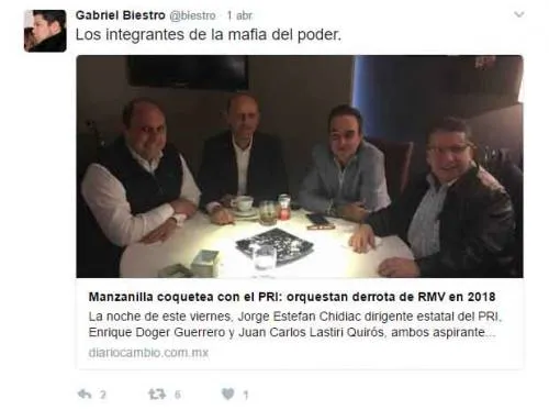 Manzanilla y la desconfianza en Morena