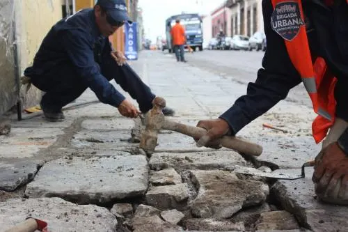 Con Brigada Urbana continúa el mejoramiento de la imagen urbana del CH