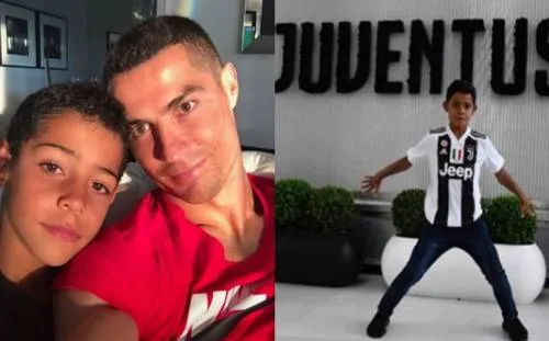 Hijo de Cristiano Ronaldo ya entrena en la cantera de la Juventus