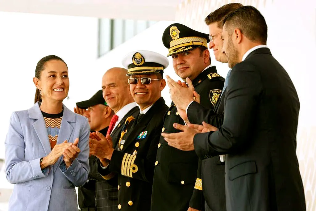 Claudia Sheinbaum Pardo Graduacion Policias Ciudad De Mexico Cdmx