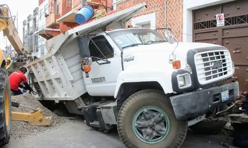 Pese a socavón, Agua de Puebla no fue multada