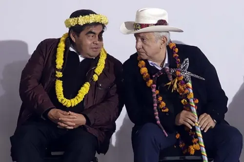 López Obrador y Miguel Barbosa, los secretos de una buena relación