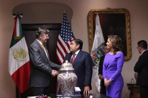 Cooperación, amistad y prosperidad Puebla-EU