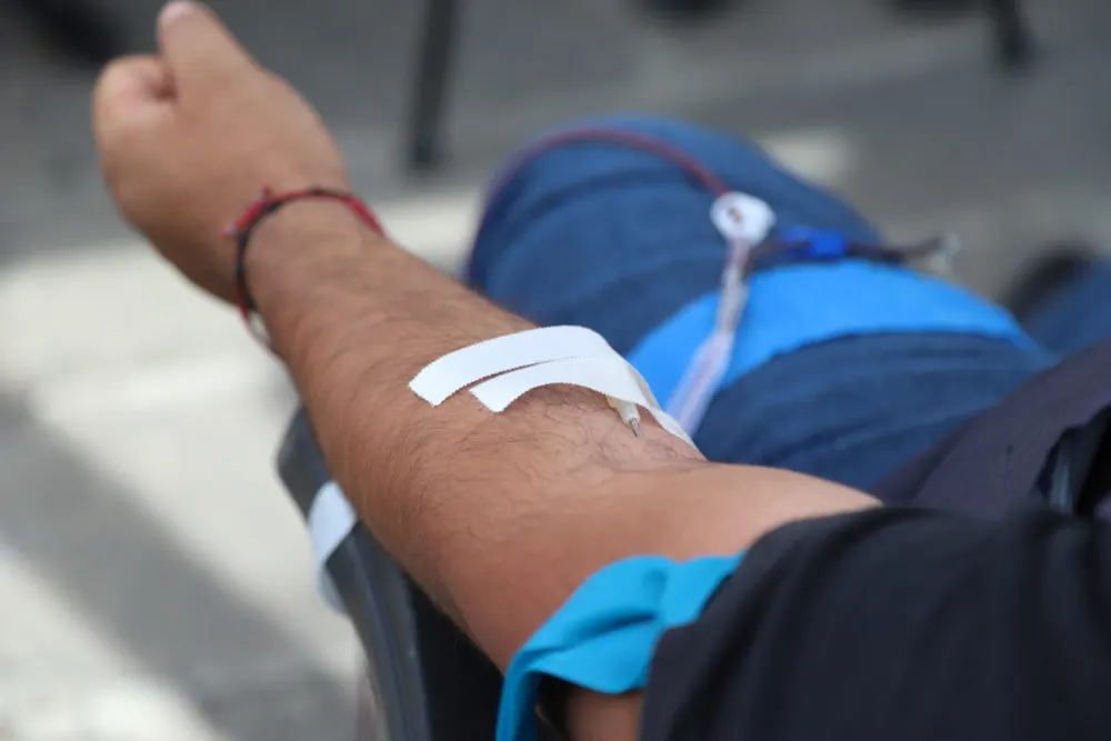 Donación de sangre