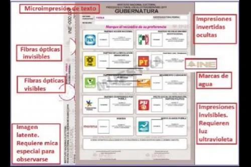 Éste es el diseño de las boletas electorales aprobado por INE para elección extraordinaria en Puebla