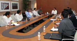Se reúne Moreno Valle con gabinete de seguridad pública