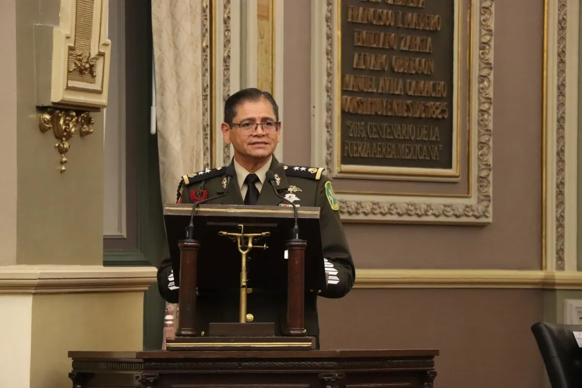 Héctor Francisco Morán González, jefe de Estado Mayor de la Sexta Región Militar. Foto: Especial