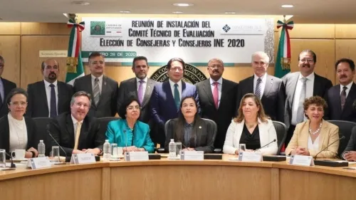 Instalan Comité Técnico Evaluador para nuevos consejeros del INE