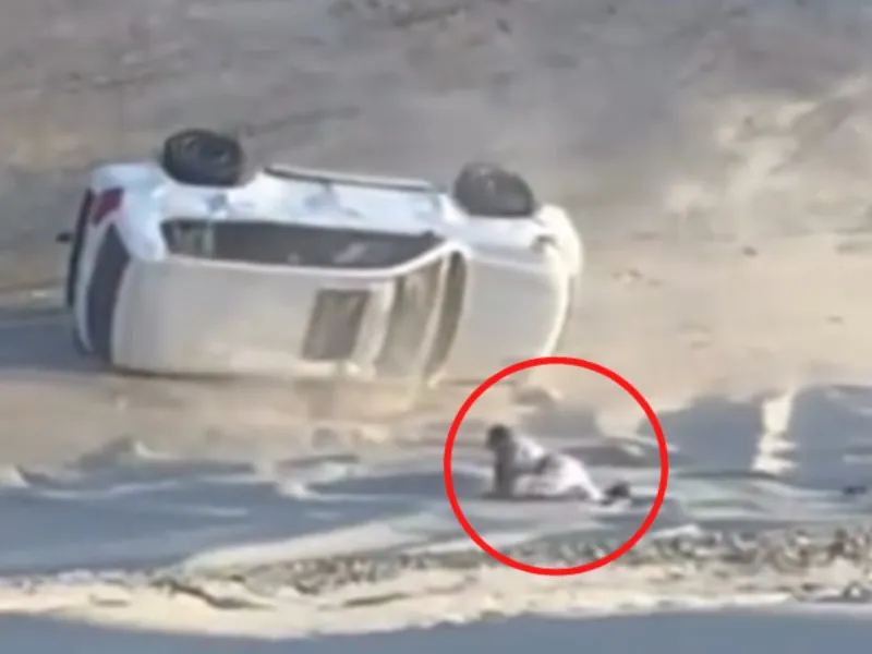 Mexicanos sufren accidente de auto en desierto de Qatar