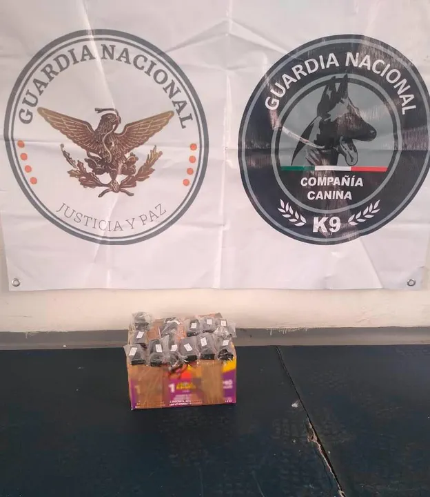 Localiza Guardia Nacional 13 cargadores para arma corta en empresa de paquetería en Puebla