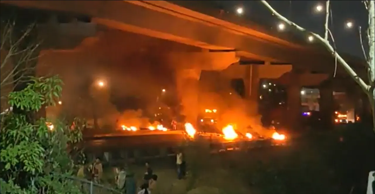 Protestas utopista México-Puebla