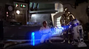 Microsoft estrena la comunicación por hologramas de Star Wars