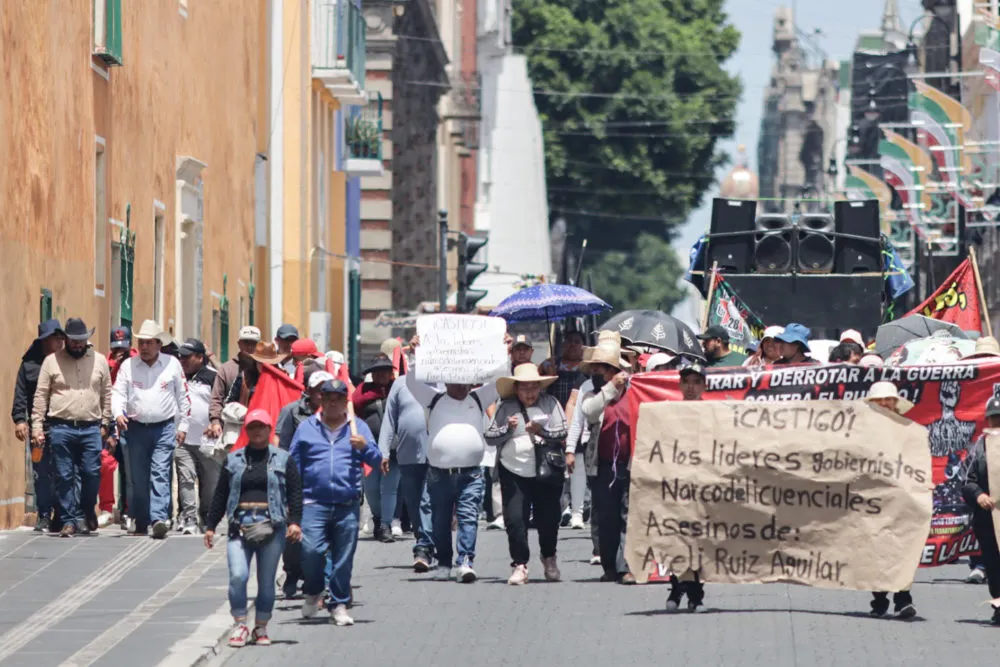 Manifestación UPVA
