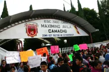 Cierre parcial de actividades secundaria Maximino Ávila