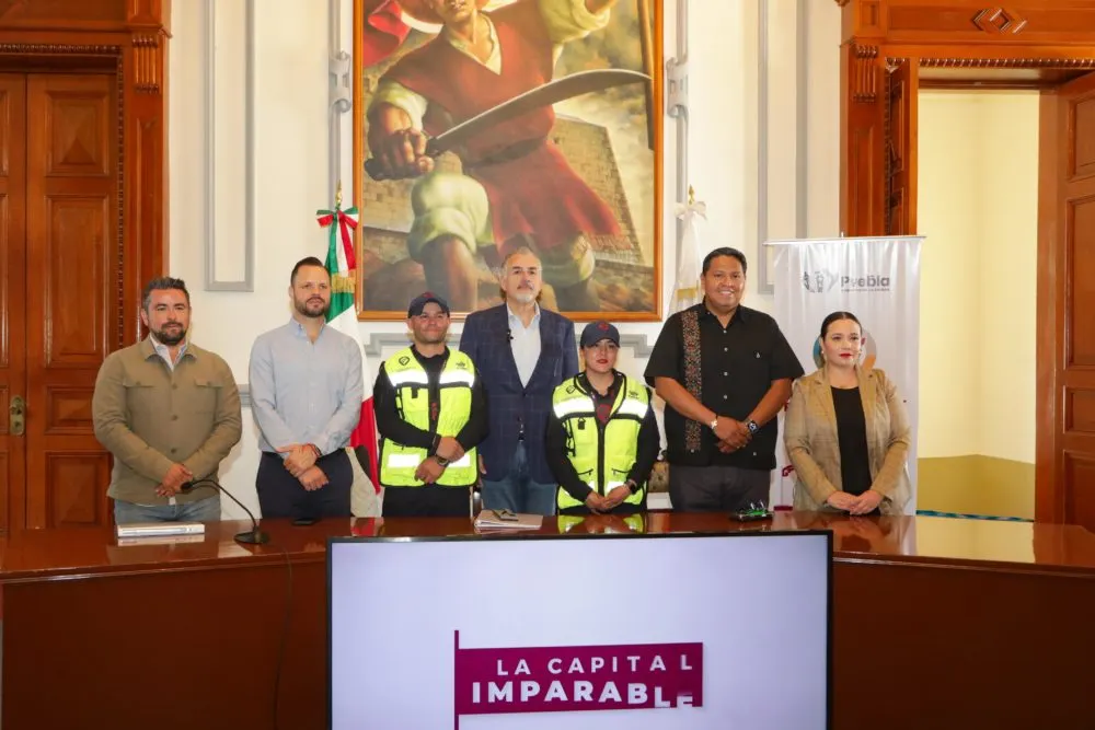 Presenta Ayuntamiento de Puebla el programa" Estaciónate Aquí #MenosVuelta+Lugar"