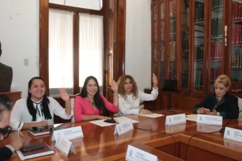 Comisión de Bienestar sostuvo reunión de trabajo con la secretaria del ramo