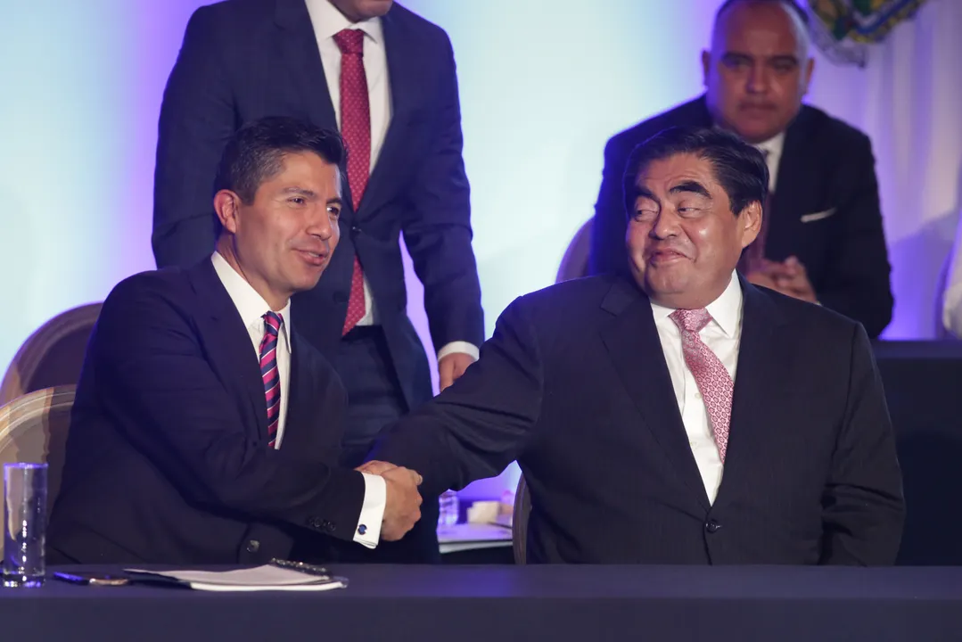Miguel Barbosa y Eduardo Rivera