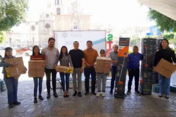 Gobierno de Texmelucan entrega herramientas de jardinería a Comités Vecinales de Participación Ciudadana