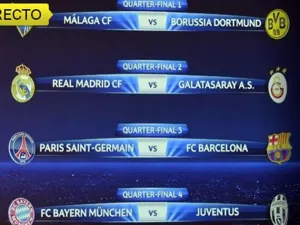 Listos cuartos de final de la Champions League