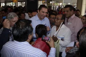 Contienda electoral de 2015 no debe detener desarrollo de Puebla: Moreno Valle