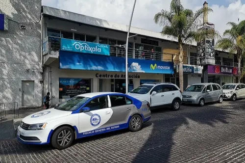 Alarma evitó asalto en centro de atención Movistar de la Avenida Juárez