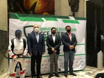 Anuncia CCE campañas de desinfección en transporte público y privado
