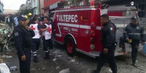 Nueva explosión de pirotecnia en Tultepec deja al menos cinco heridos