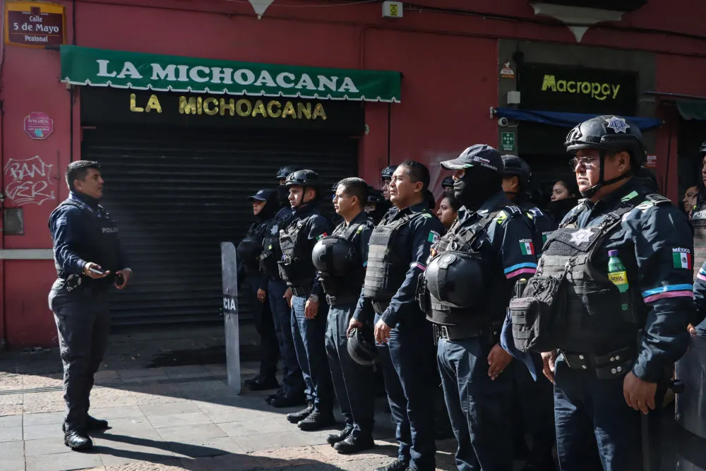 Operativo contra ambulantes