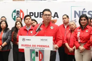 Ofrecerá PRI estrategia de seguridad al gobierno de Armenta, anuncia Néstor Camarillo