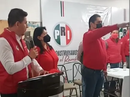 Rinde protesta nuevo secretario de organización del CDM del PRI