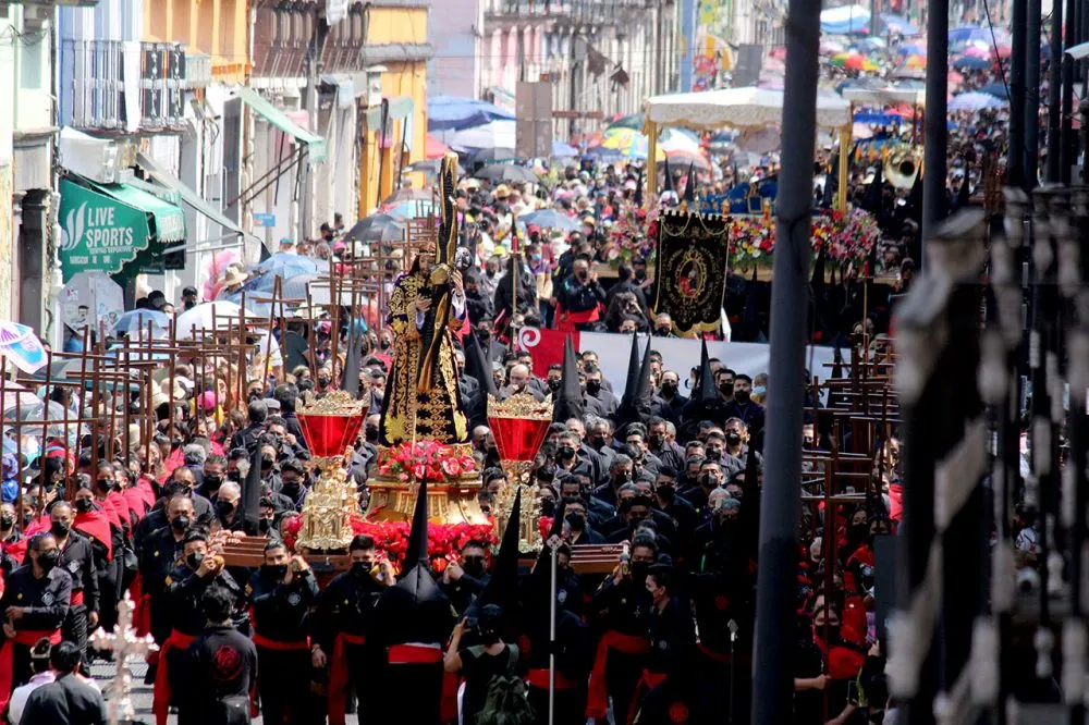 Procesion Viernes Santo Puebla