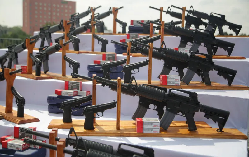 entrega de armas Gobierno de Puebla