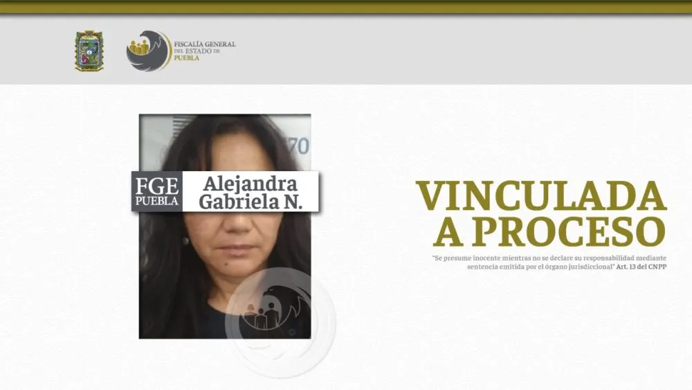 Fiscalía Puebla vincula a proceso a ex funcionaria del Gobierno interino