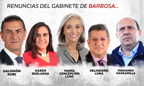 En cinco meses han desertado cinco secretarios del Gobierno de Miguel Barbosa