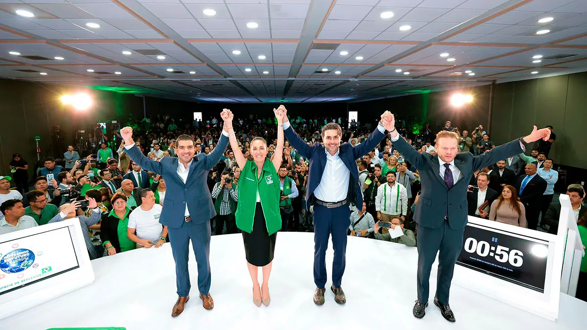 Claudia Sheinbaum Pardo Convencion Pvem