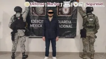 Capturan a Kevin Alonso ‘N’, jefe de seguridad del ‘Chapito’