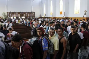 Gobierno brinda ayuda a la caravana de migrantes centroamericanos