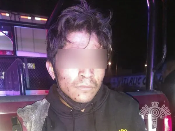 Capturan a Iván a bordo de unidad robada en la México-Puebla