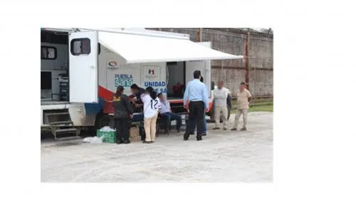 SSP realizó Jornada de Salud en el Cereso de Huauchinango