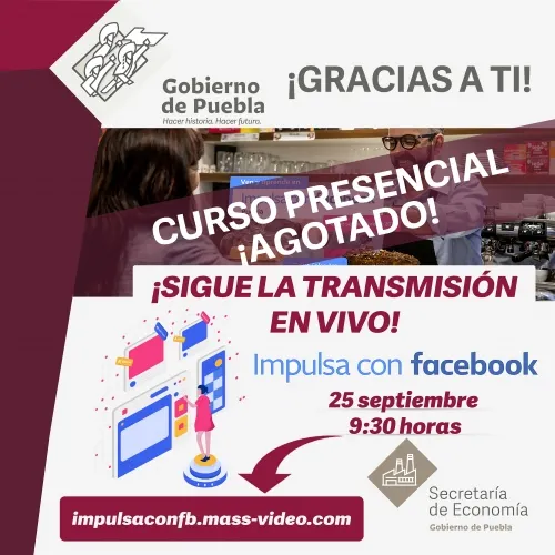 Impulsa con Facebook tendrá transmisión en vivo